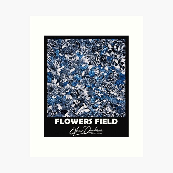 Aperçu de l'œuvre Flowers field 53 créée et vendue par olivier duchossoir.