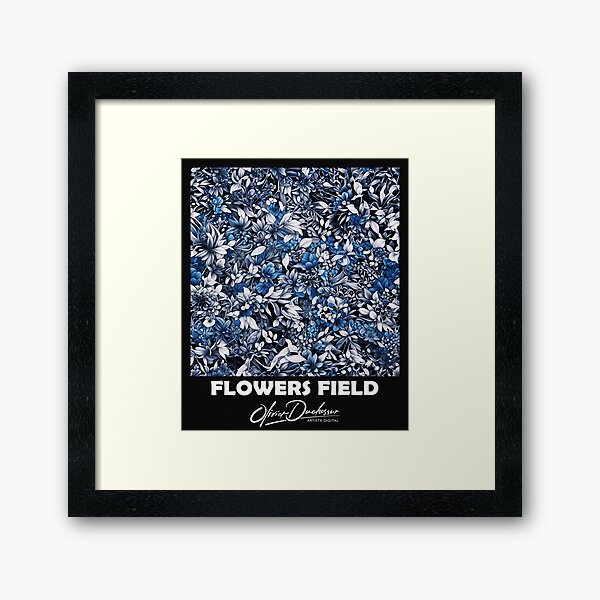 Aperçu de l'œuvre Flowers field 53 créée et vendue par olivier duchossoir.