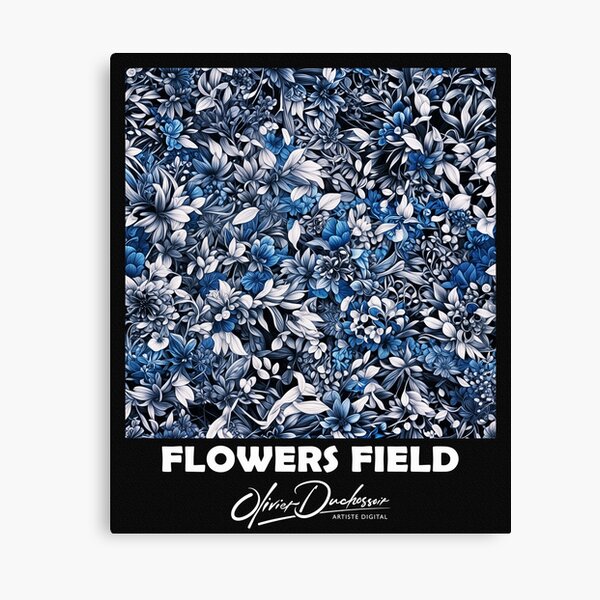 Aperçu de l'œuvre Flowers field 53 créée et vendue par olivier duchossoir.