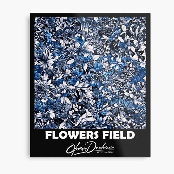 Aperçu de l'œuvre Flowers field 53 créée et vendue par olivier duchossoir.