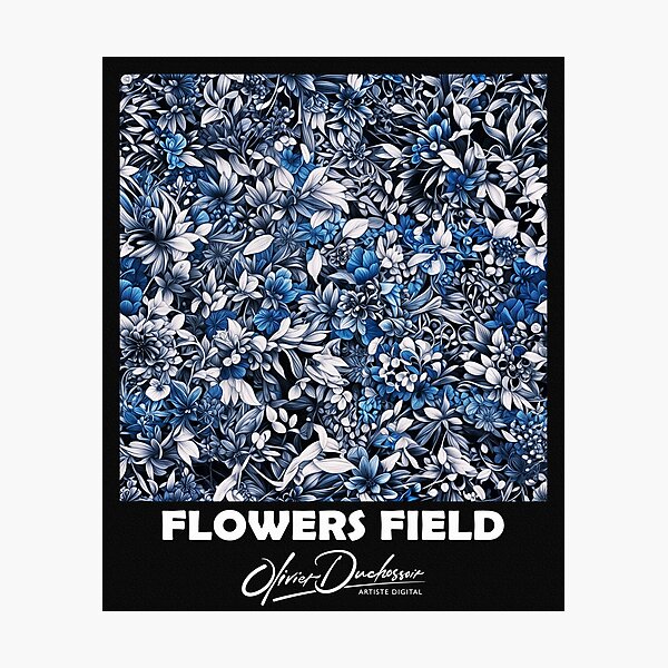 Aperçu de l'œuvre Flowers field 53 créée et vendue par olivier duchossoir.