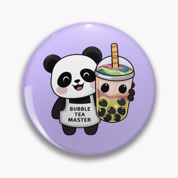 Item preview, Cute Panda Bubble Tea designed and sold by canvadreamer444.