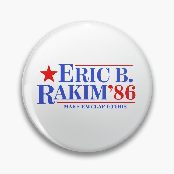 Item preview, Eric B. & Rakim For President designed and sold by RetroPandora.
