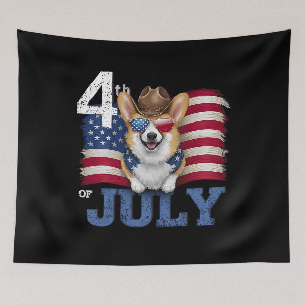 Item preview, 4THN OF JULY - CORGI DOG designed and sold by justyna-s28.