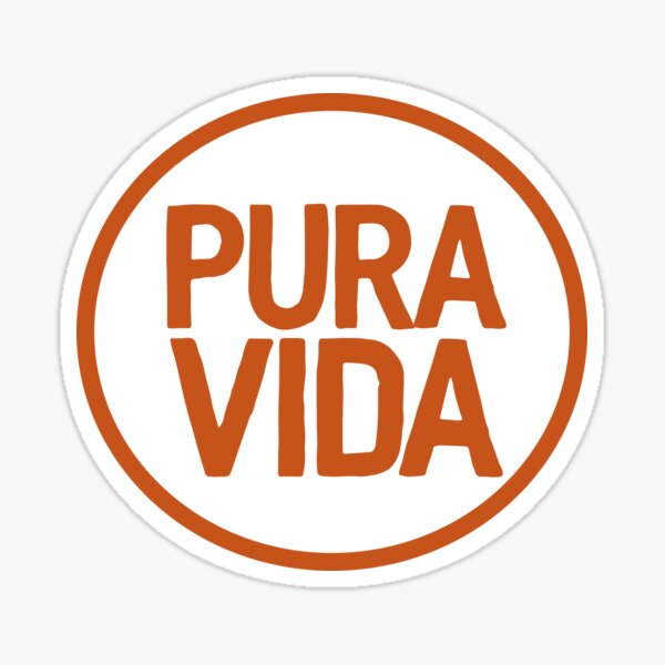 Item preview, Costa Rica Pura Vida Great For Costa Rican Pride designed and sold by StrangeStreet.