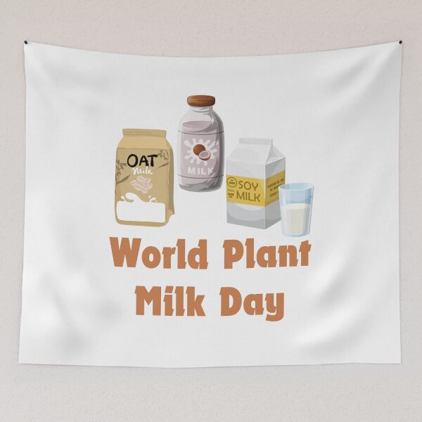 Item preview, World Plant Milk Day designed and sold by Simo0455.