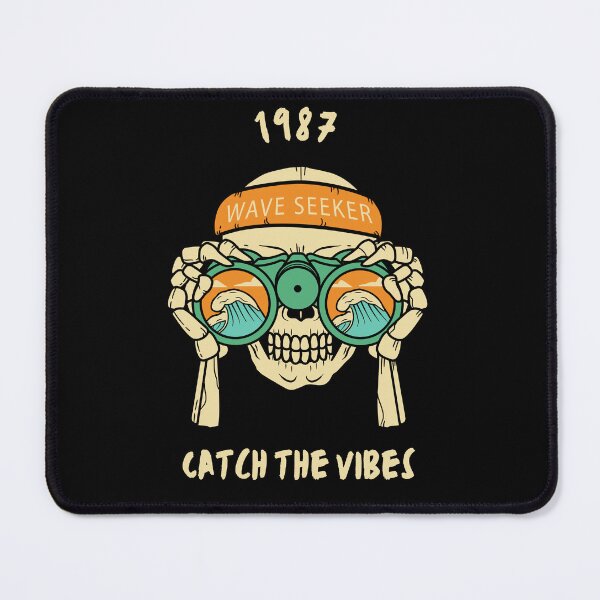 Item preview, 1987' Catch the Vibes Wave Seeker designed and sold by MD2Graphics.