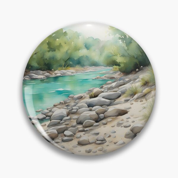 Item preview, Turquoise River  designed and sold by CalmnessbyChoice.