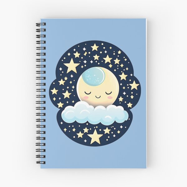 Item preview, Dreamy Moon With Rosy Cheeks - Cute Sleepy Moon  designed and sold by Creative.Shop.