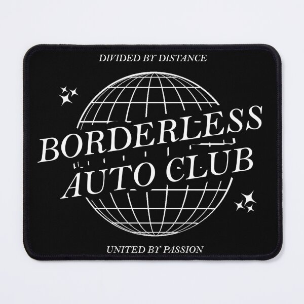 Item preview, BORDERLESS AUTO CLUB Logo White JDM EURO USDM IMPORT Motorsport Drift Racing Stance designed and sold by Robcio.