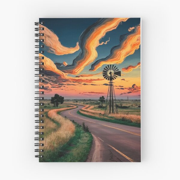 Item preview, texas sunset digital oil painting  designed and sold by metebf.