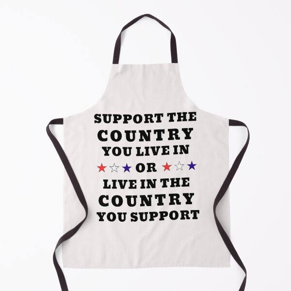 Item preview, Support The Country You Live In or Live In The Country You Support designed and sold by Minimalismat.