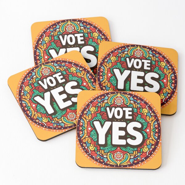 Item preview, Vote Yes Illustration designed and sold by ABHI-ART.