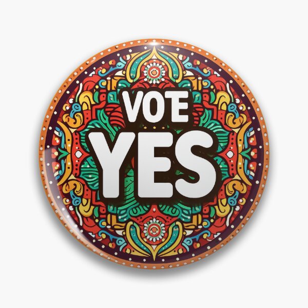 Item preview, Vote Yes Illustration designed and sold by ABHI-ART.