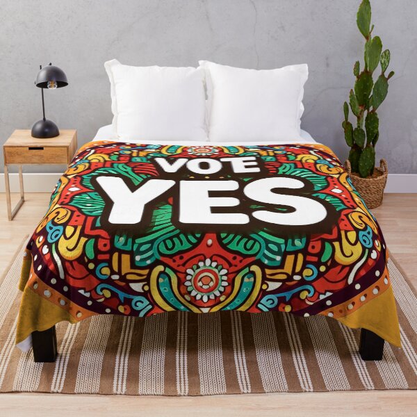 Item preview, Vote Yes Illustration designed and sold by ABHI-ART.