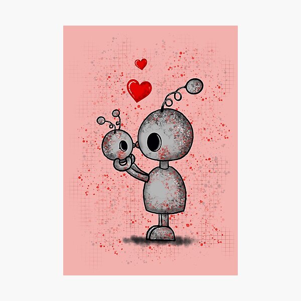 Item preview, robot friends designed and sold by Pezi-Creation.