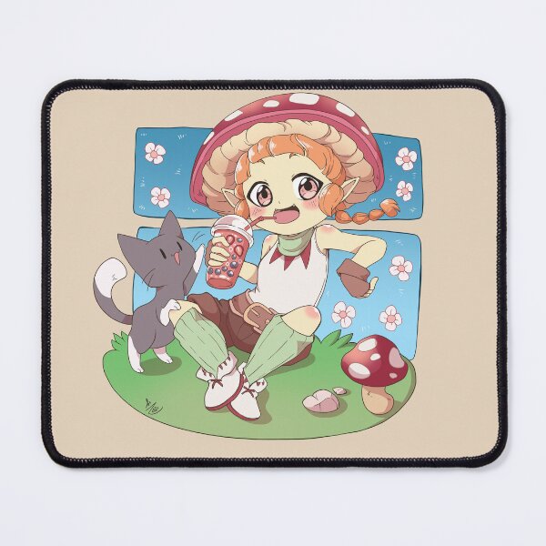 Item preview, The Kitten and the Mushroom Child designed and sold by Puurrfectly.