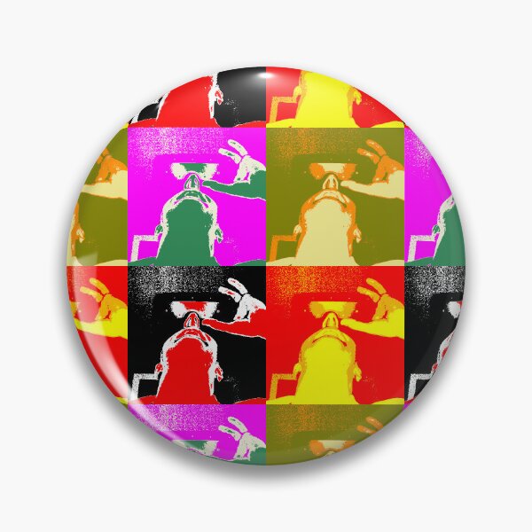 Item preview, Photomontage quadriptych portrait of man Pop art oculus headset designed and sold by Carré Comme Orange.