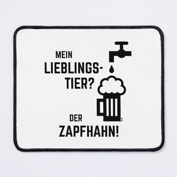 Item preview, My favorite animal? The tap! (Beer / Little Beer / Black) designed and sold by Roderix.