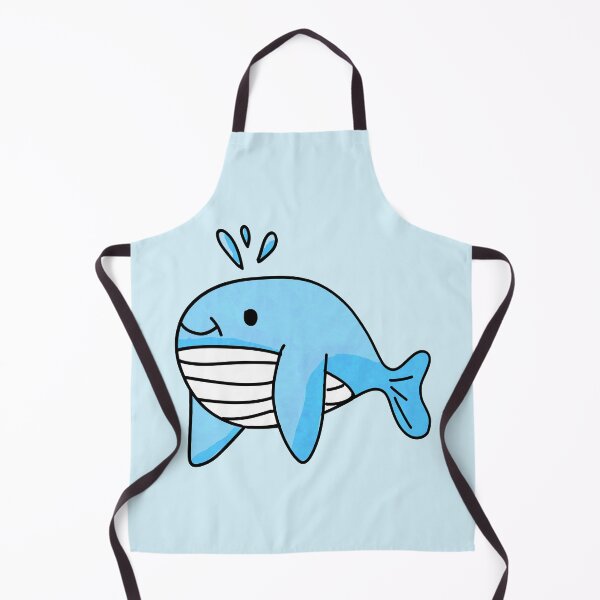 Item preview, Blue whale spraying water designed and sold by Kaewtaming.