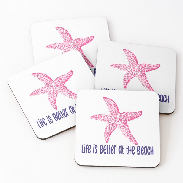 Item preview, Starfish - Life Is Better At The Beach designed and sold by iamdesigns14.