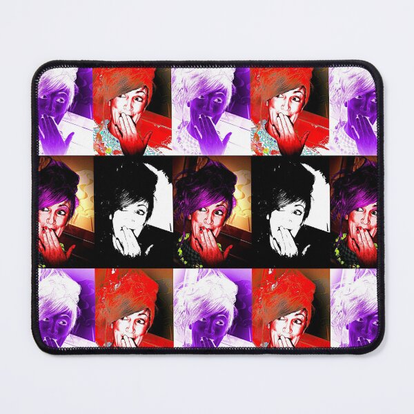 Item preview, Quadriptych photomontage portrait of a woman Pop art retro Seventies designed and sold by Carré Comme Orange.