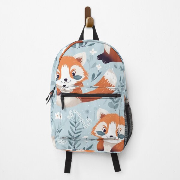 Item preview, Red panda animation seamless pattern for pet mat and scarf. designed and sold by Whiteblueshop.