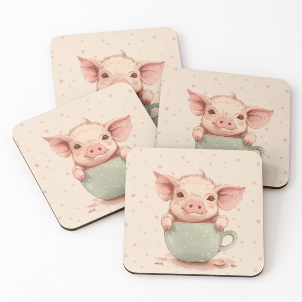 Item preview, Piglet in Teacup designed and sold by palmyst.