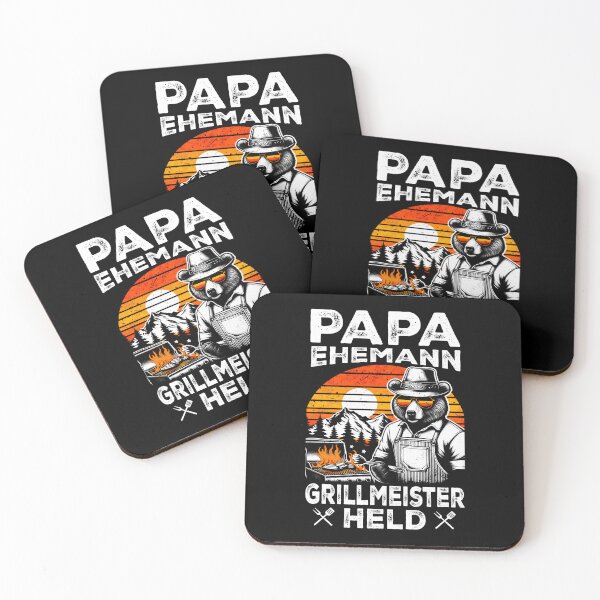 Item preview, Dad Husband Grill Master Hero Retro Father Bear Father's Day 2025 designed and sold by JUSTBEELEGANT.