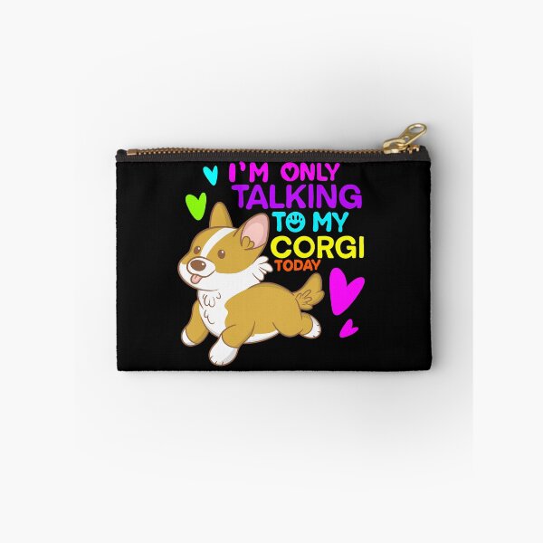 Item preview, im only talking to my corgi today designed and sold by DrawsCutePaws.