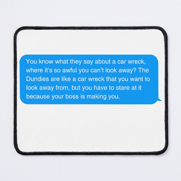 Item preview, Pam Beesley quote iMessage designed and sold by -Joanne-.