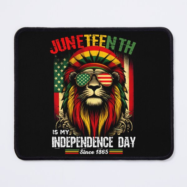 Item preview, Lion Juneteenth Is My Independence Day 1865 Dad 4th of July Day Since 1865 Lion designed and sold by JUSTBEELEGANT.