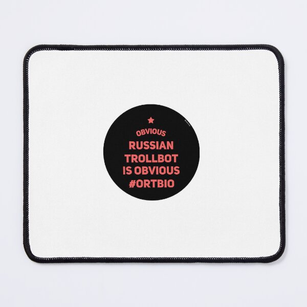 Item preview, Obvious Russian TrollBot is Obvious #ortbio designed and sold by weavernap.