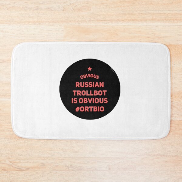 Item preview, Obvious Russian TrollBot is Obvious #ortbio designed and sold by weavernap.