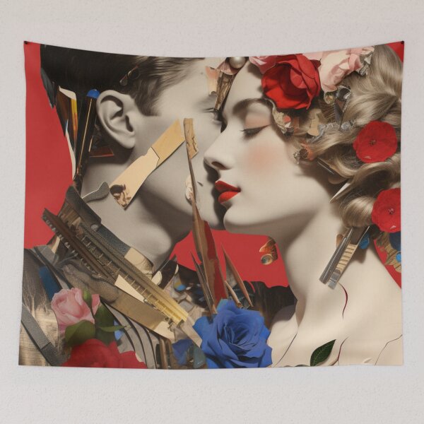 Item preview, Romeo and Juliet Abstract designed and sold by whitecat23.
