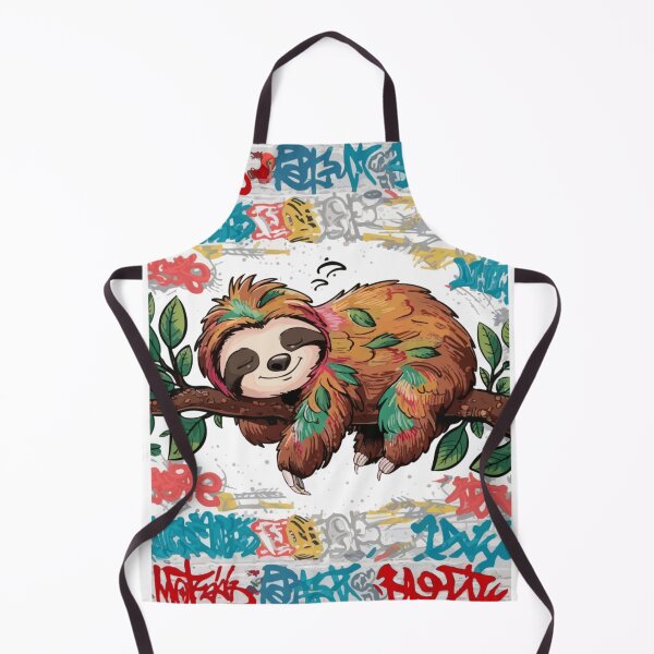 Item preview, cute sloth colorful, sloth stack designed and sold by venavar.