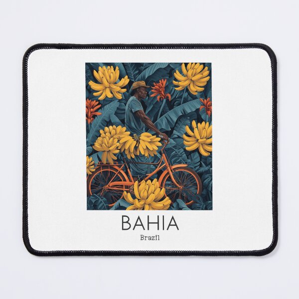 Item preview, A Vintage Travel Illustration of Bahia - Brazil designed and sold by GoodOldVintage.