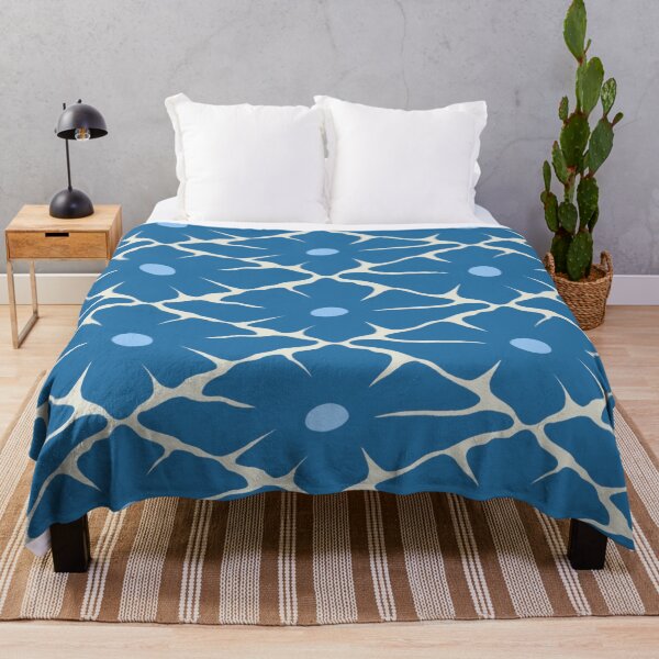 Item preview, Diamond Flowers - Blue designed and sold by marialindemann.