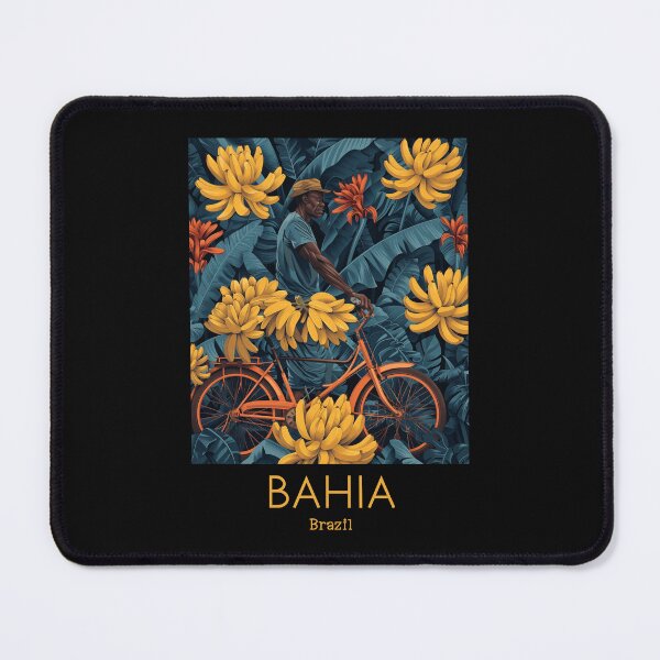 Item preview, A Vintage Travel Illustration of Bahia - Brazil designed and sold by GoodOldVintage.