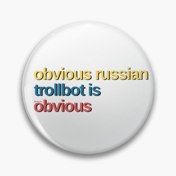Item preview, Obvious TrollBot is Obvious #ortbio designed and sold by weavernap.