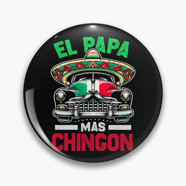 Item preview, El Papa Mas Chingon Funny Car Latino Dad Mexican Fathers Day Gift idea designed and sold by JUSTBEELEGANT.