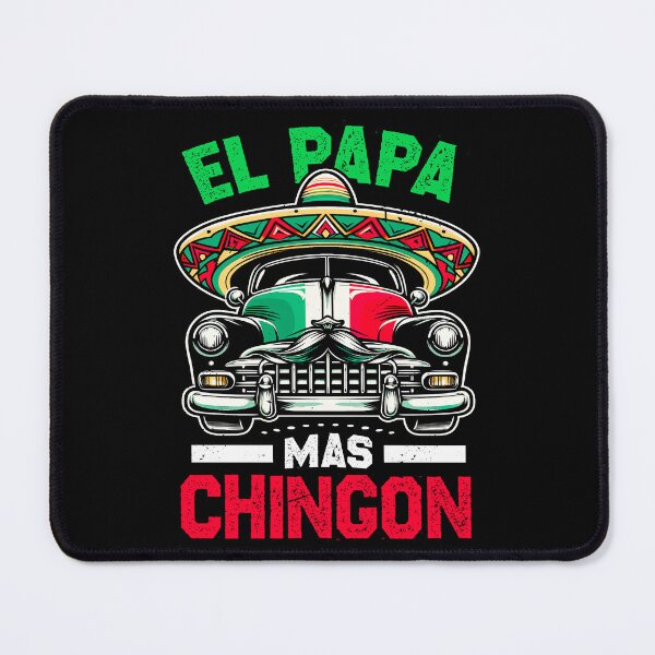 Item preview, El Papa Mas Chingon Funny Car Latino Dad Mexican Fathers Day Gift idea designed and sold by JUSTBEELEGANT.