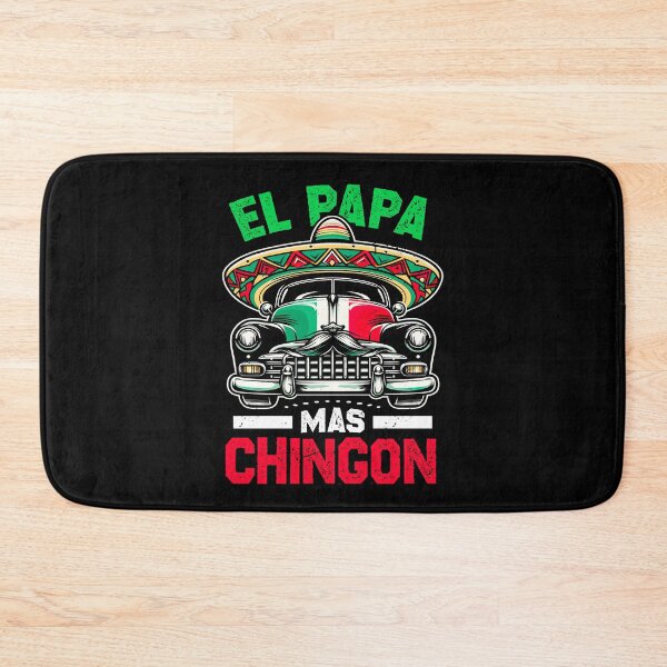 Item preview, El Papa Mas Chingon Funny Car Latino Dad Mexican Fathers Day Gift idea designed and sold by JUSTBEELEGANT.