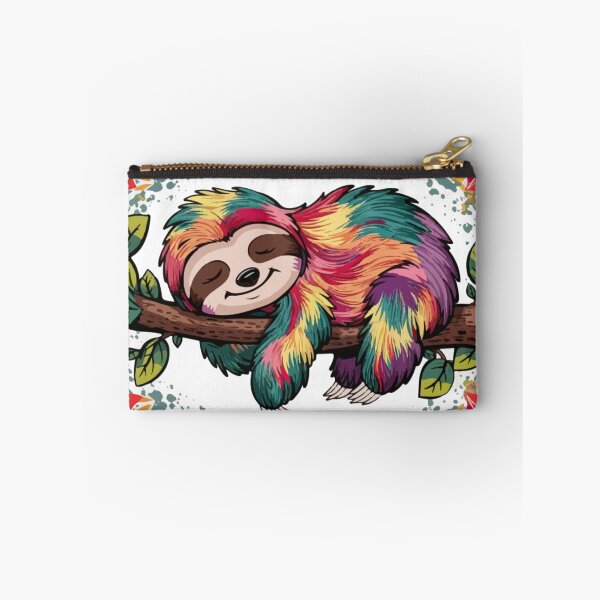 Item preview, cute sloth colorful, sloth stack designed and sold by venavar.