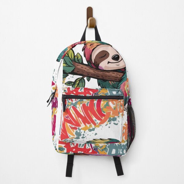 Item preview, cute sloth colorful, sloth stack designed and sold by venavar.