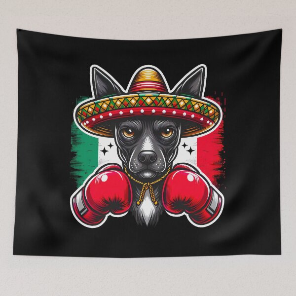 Item preview, Funny Boxing Dad Xolo Dog Boxer Sport Mexican Father's Day Gift idea designed and sold by JUSTBEELEGANT.