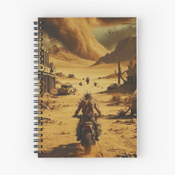 Item preview, Punk biker in a post apocalyptic wasteland designed and sold by Purpleflex.