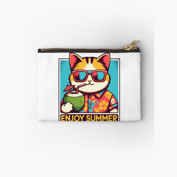 Item preview, Enjoy summer - Funny Summer Cat designed and sold by Kidzz.