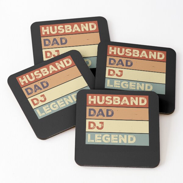 Item preview, Mens Husband Dad DJ Legend Music Player Sound Retro Father's Day Gift idea for Dad day designed and sold by JUSTBEELEGANT.