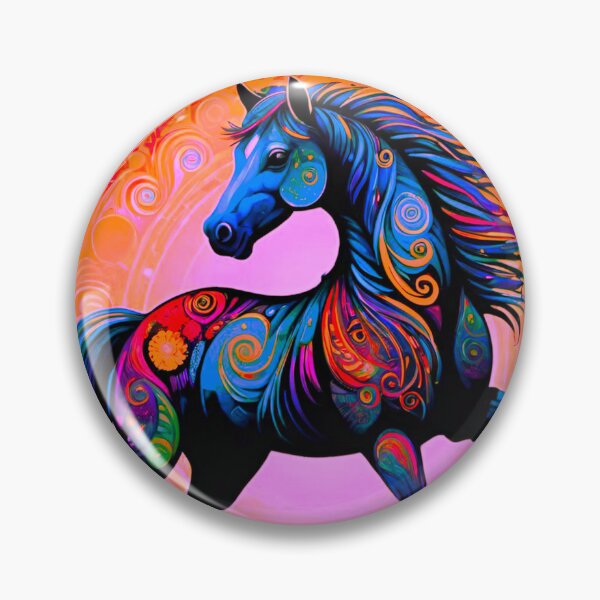 Item preview, Galloping Grace: Cute Baby Horse Pattern designed and sold by GrizzlyCollective.